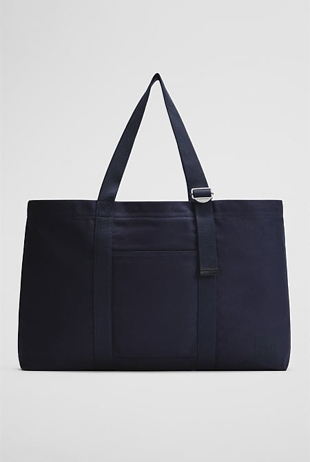 Large Cotton Twill Shopper