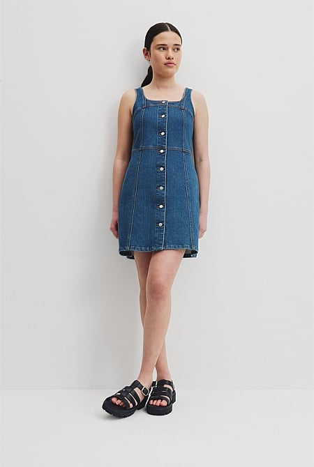 Teen Denim Mini Dress