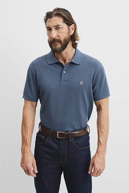 Verified Australian Cotton Pique Polo