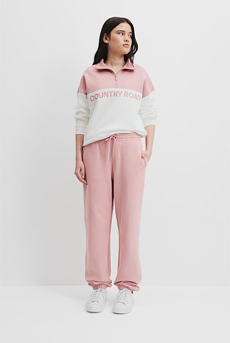 Teen Australian Cotton Logo Embroidered Sweat Pant