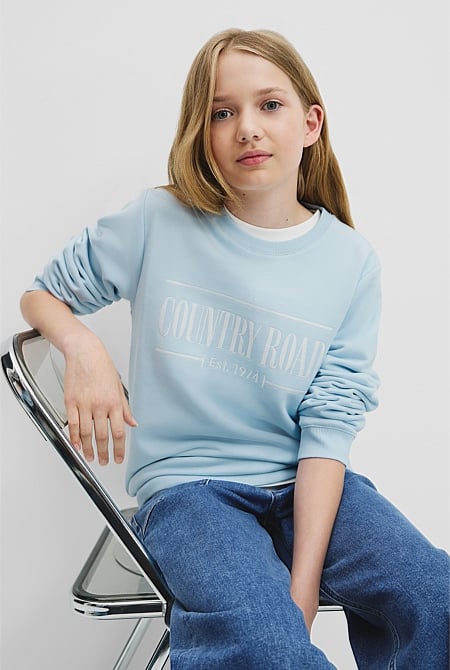 Teen Verified Australian Cotton Heritage Sweat