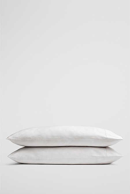 Heron Organically Grown Cotton Standard Pillowcase Pair