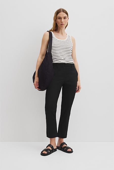 Australian Cotton Twill Walk Pant