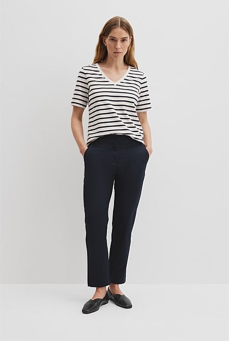 Australian Cotton Twill Walk Pant