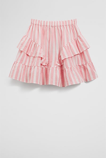 Frill Detail Mini Skirt