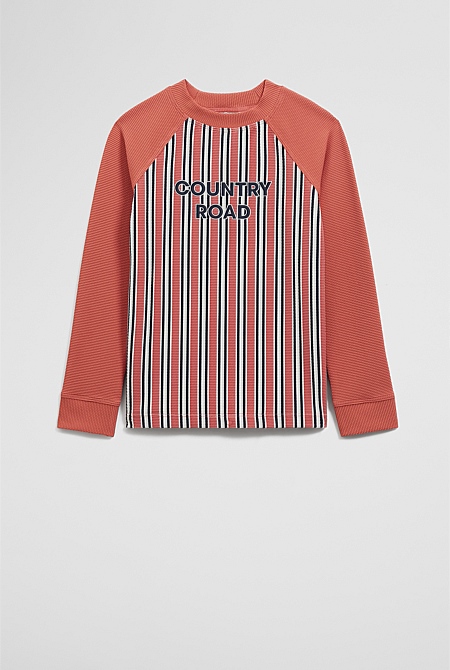 Stripe Logo Rash Vest