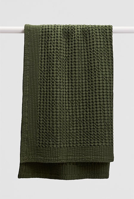 Eden Waffle Throw