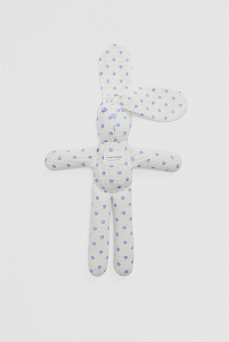 Organically Grown Cotton Waffle Bunny