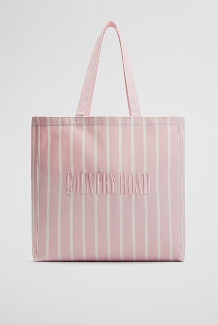 Australian Cotton Embroidered Heritage Shopper