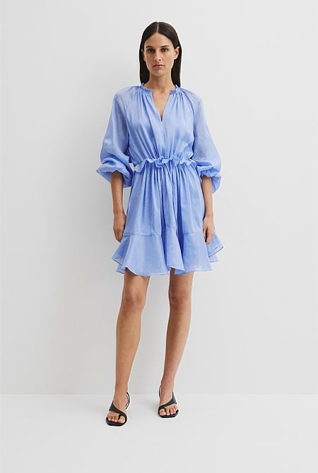 Drop Waist Mini Dress