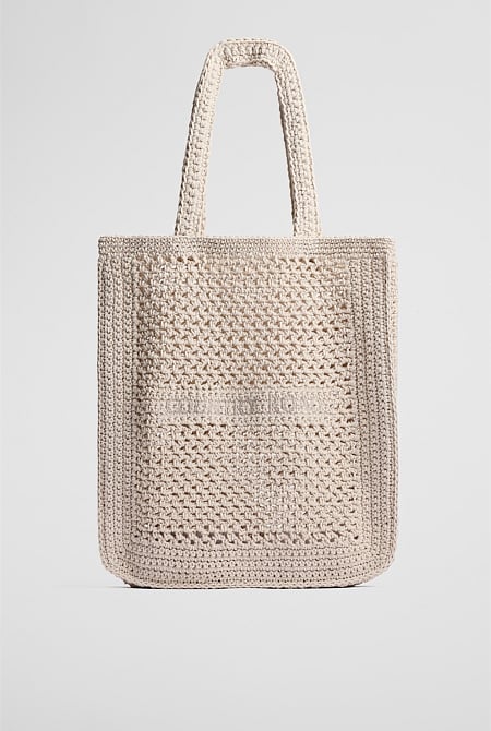 Macrame Logo Shopper