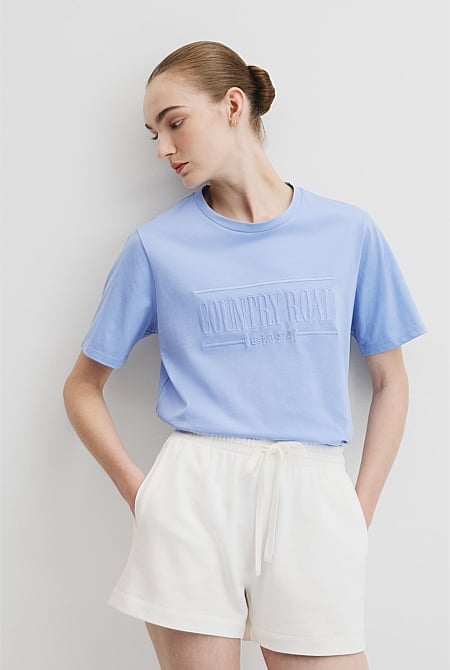 Australian Cotton Heritage Embroidered T-Shirt