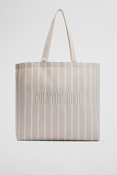 Australian Cotton Embroidered Heritage Shopper