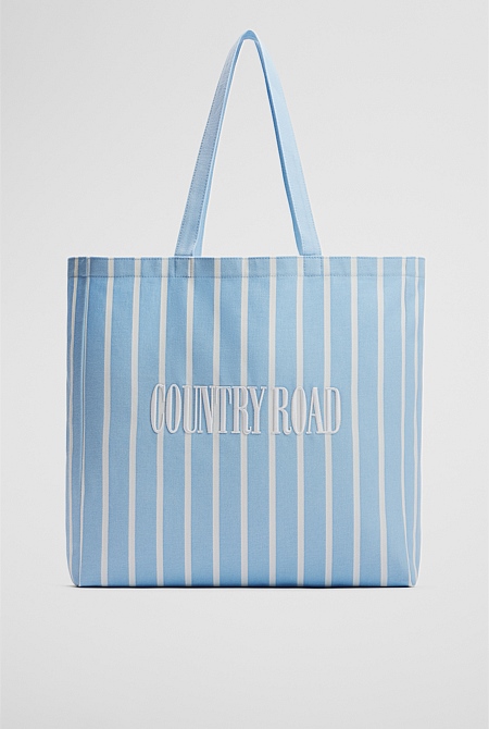 Australian Cotton Embroidered Heritage Shopper