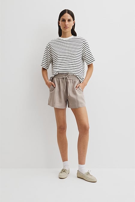 Panelled Short