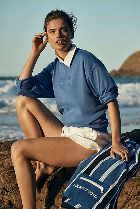 Australian Cotton CR Logo Sweat