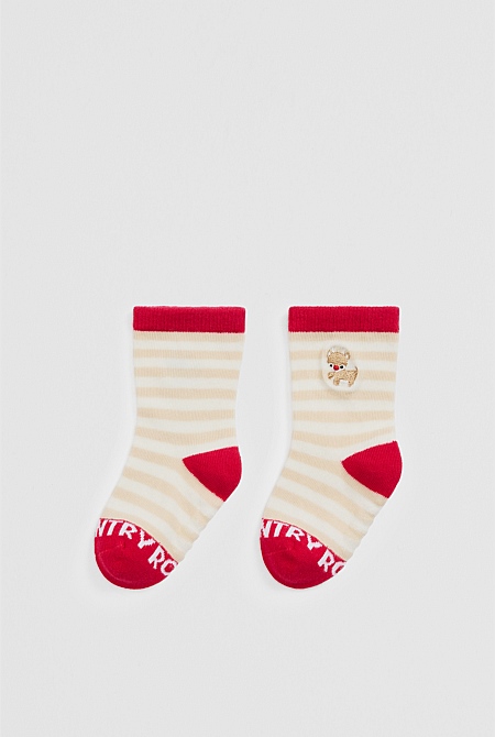 Reindeer Sock