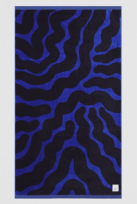 CR x Julie White Ripple Australian Cotton Beach Towel