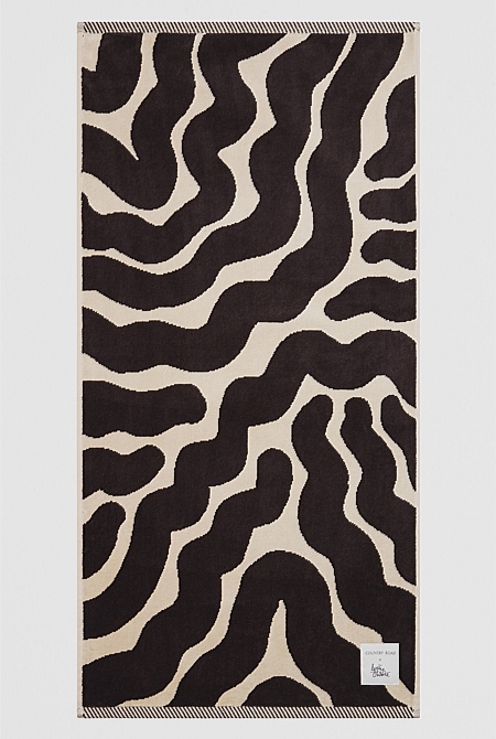 CR x Julie White Australian Cotton Ripple Leisure Towel