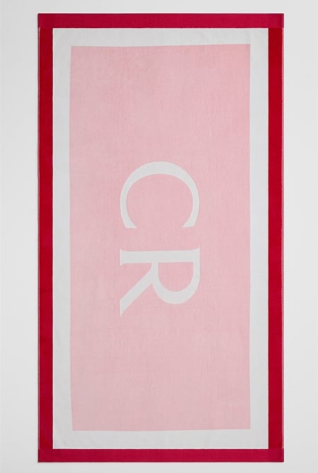 CR Australian Cotton Border Towel