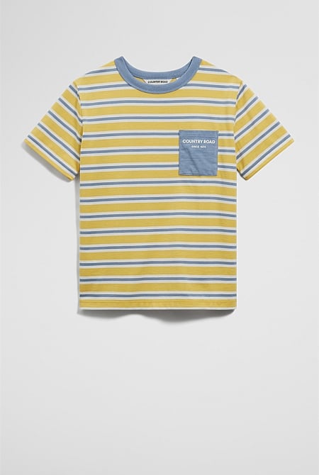 Organically Grown Cotton Country Road Pocket T-Shirt