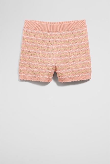 Stripe Knit Shortie