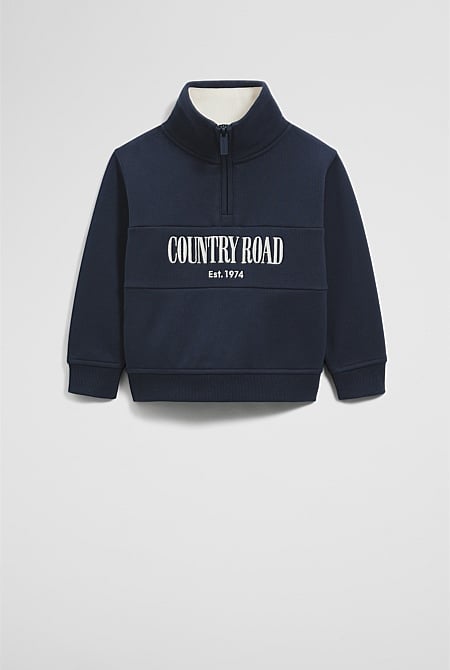 Australian Cotton Heritage Half Zip