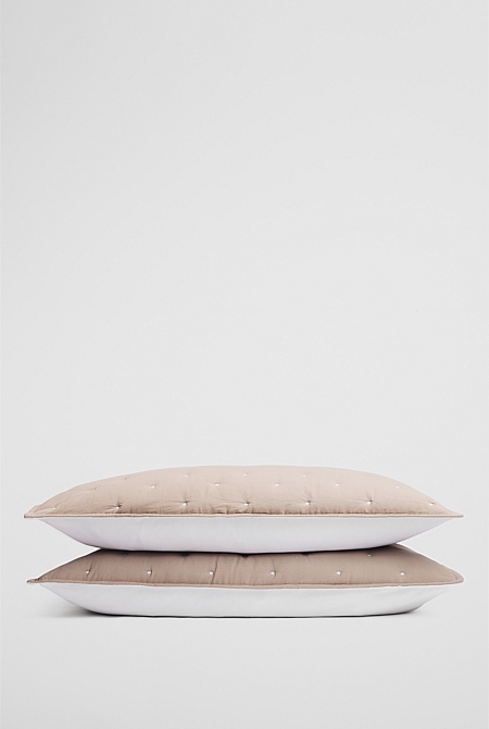 Lorris Australian Cotton Standard Pillowcase Pair