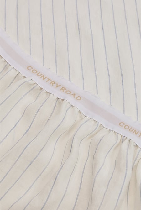 Skye Linen Queen Fitted Sheet