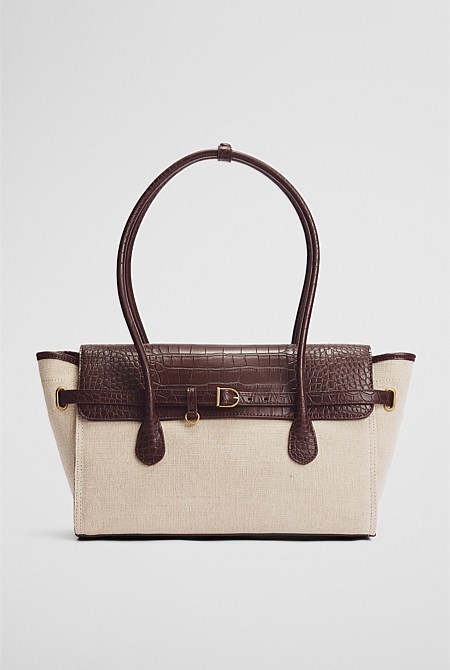 Top Flap Shoulder Bag