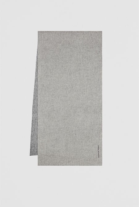 Wool Wide Scarf