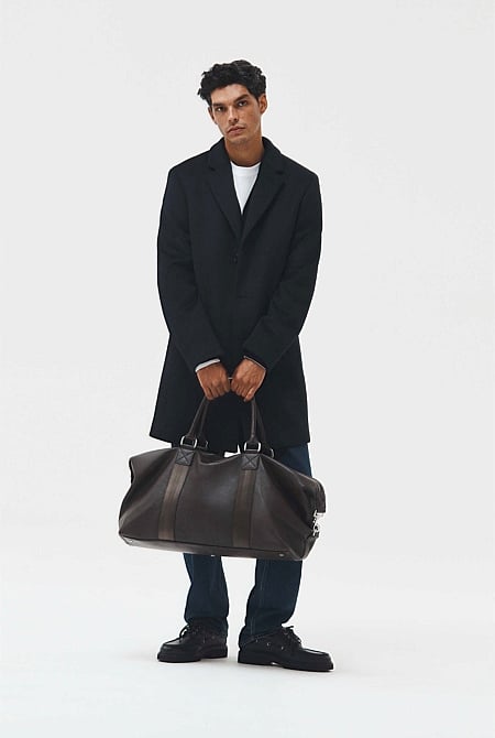 Single Breasted Overcoat