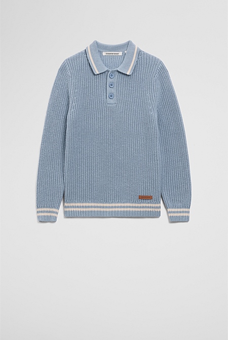 Cotton Knit Rugby