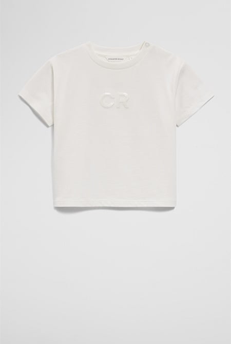 Australian Cotton Short Sleeve Sequin Logo T-Shirt