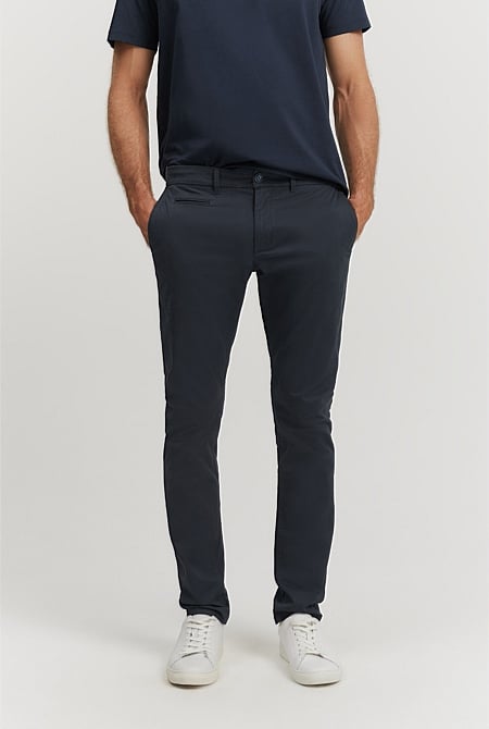 Verified Australian Cotton Slim Fit Stretch Chino