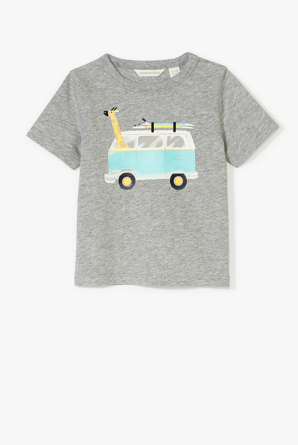 Organically Grown Cotton Surf Van T-Shirt