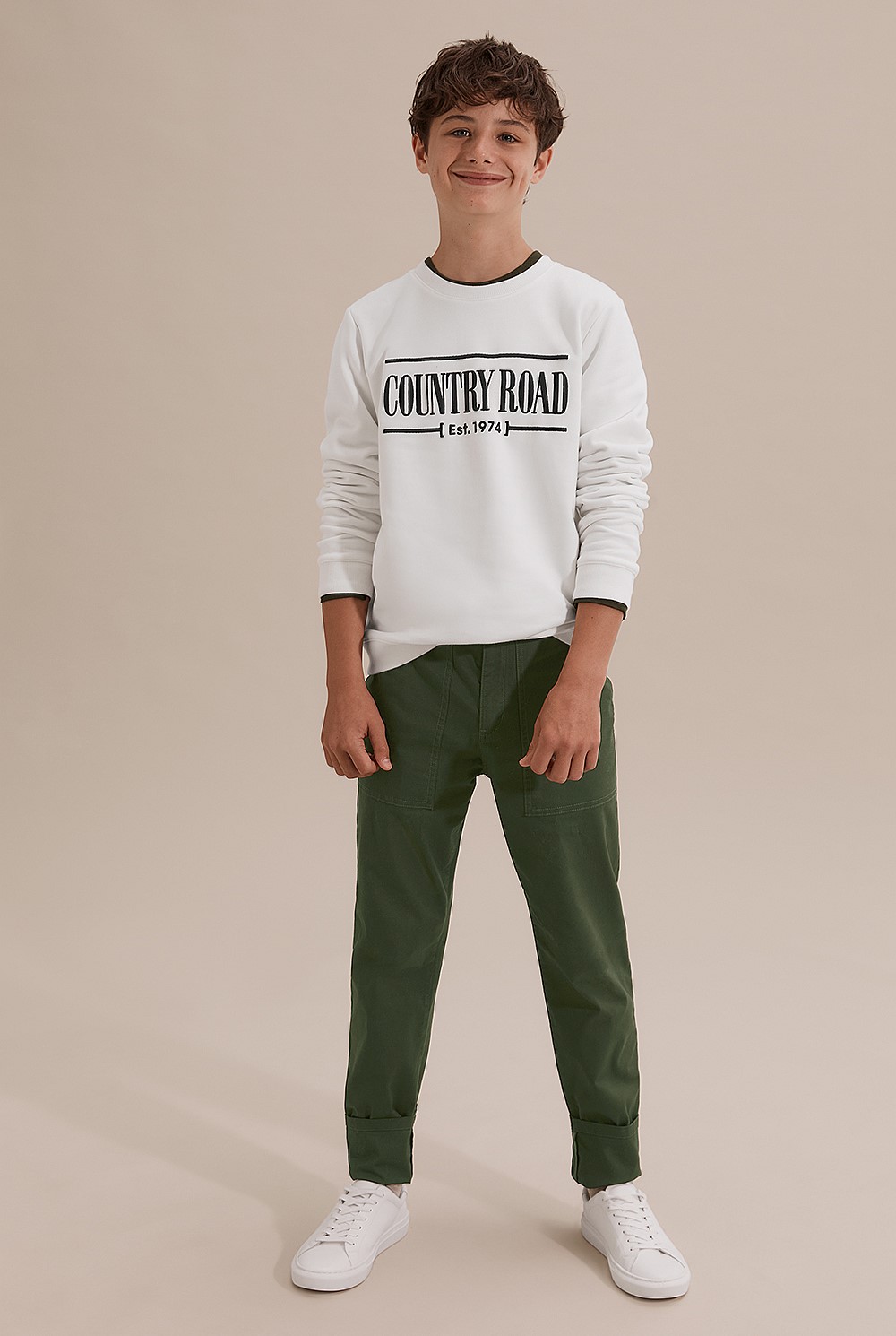 Teen Cotton Heritage Sweat