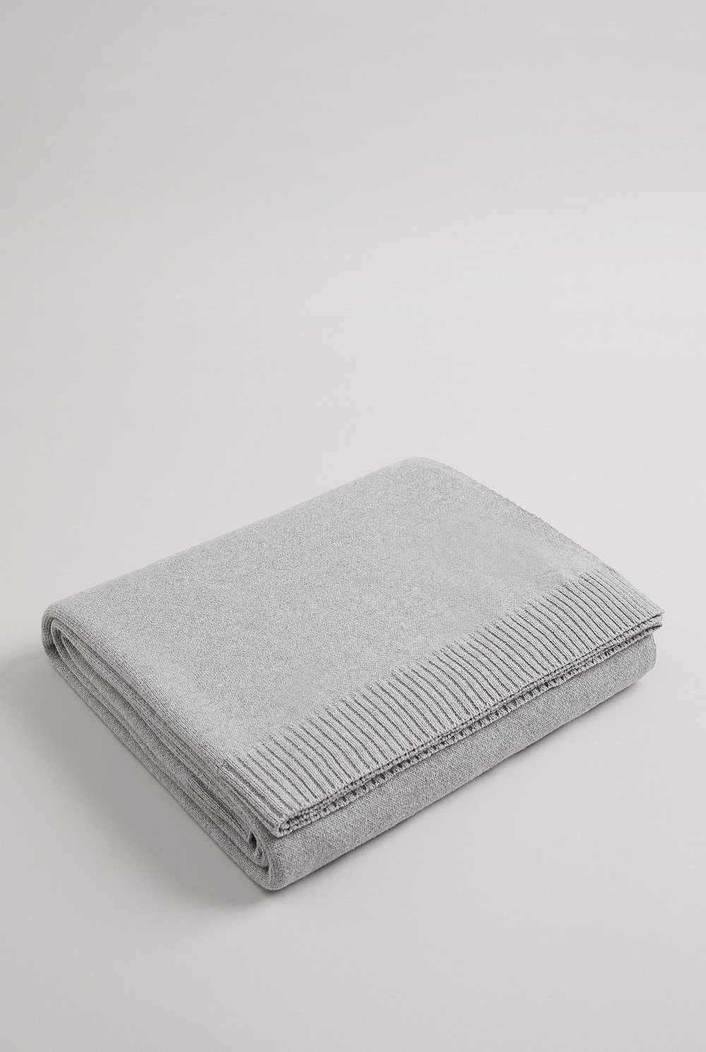 Organically Grown Cotton Heritage Knit Throw