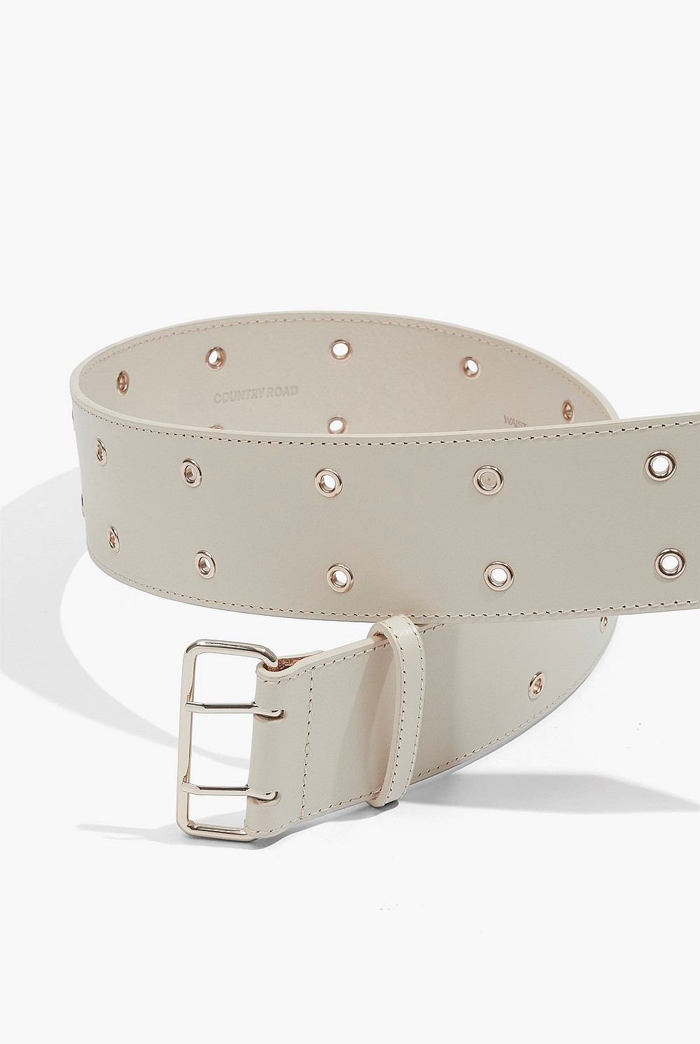 Wide Eyelet Belt