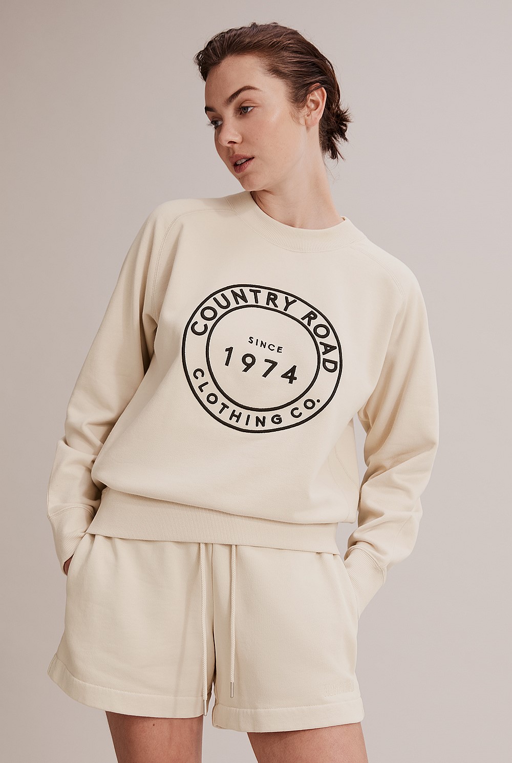 Verified Australian Cotton Casual Logo Sweat