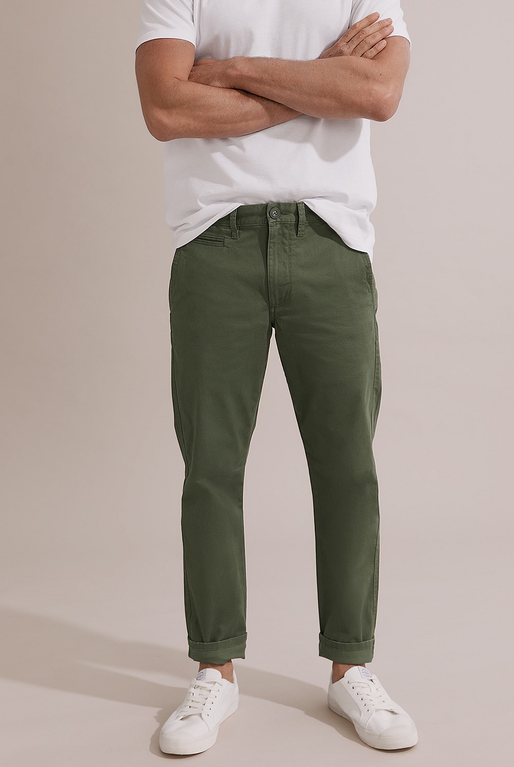 Australian Cotton Standard Fit Stretch Chino