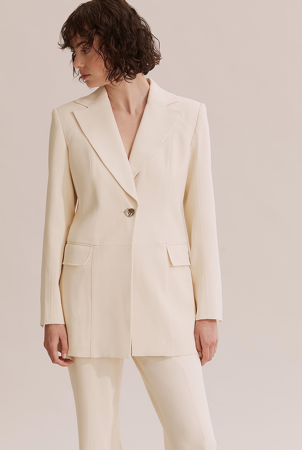 Cut Out Detail Blazer