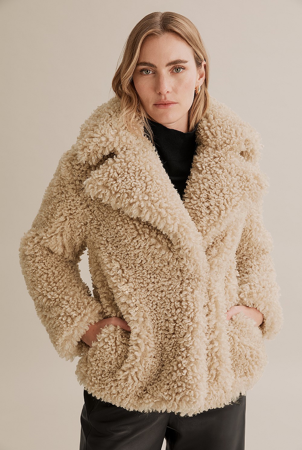 Faux Fur Shaggy Jacket
