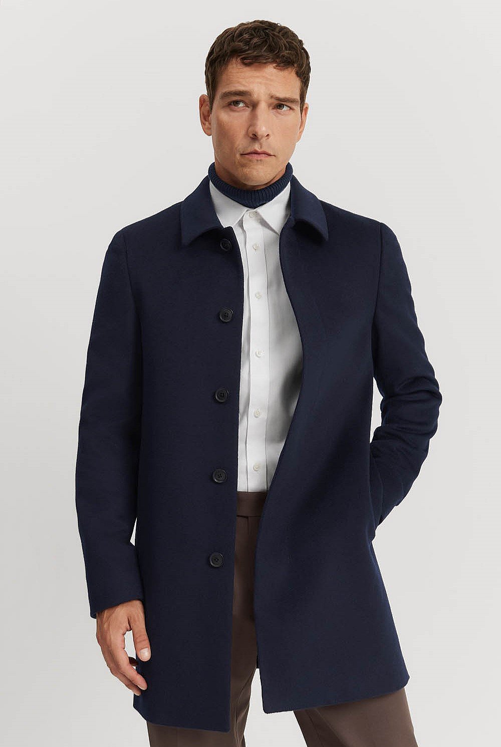 Superfine Wool Coat