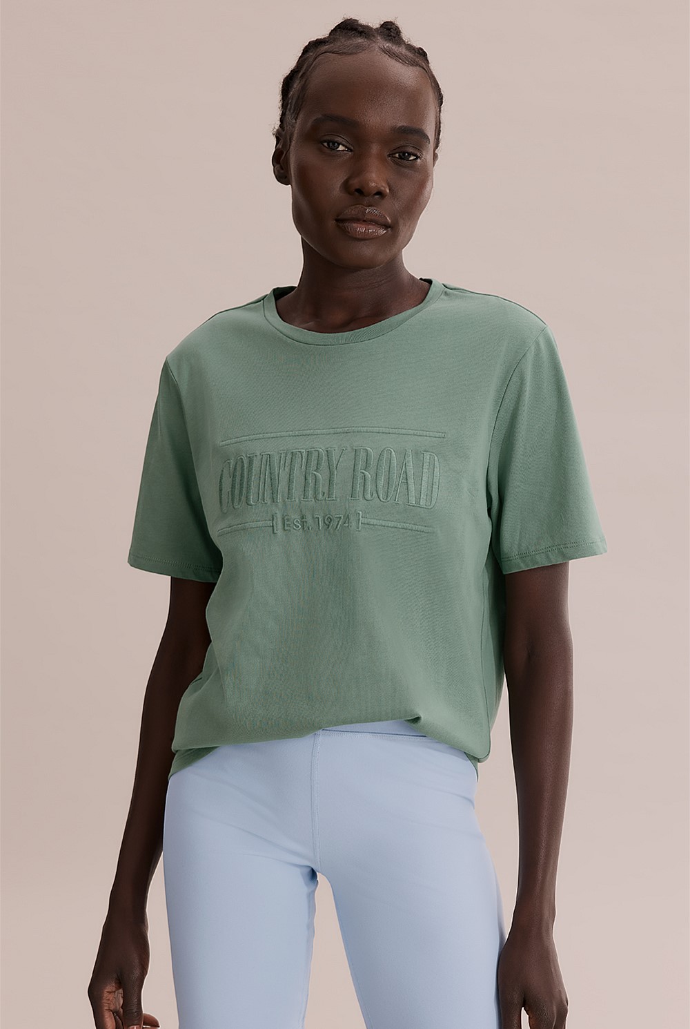 Australian Cotton Heritage Embroidered T-Shirt