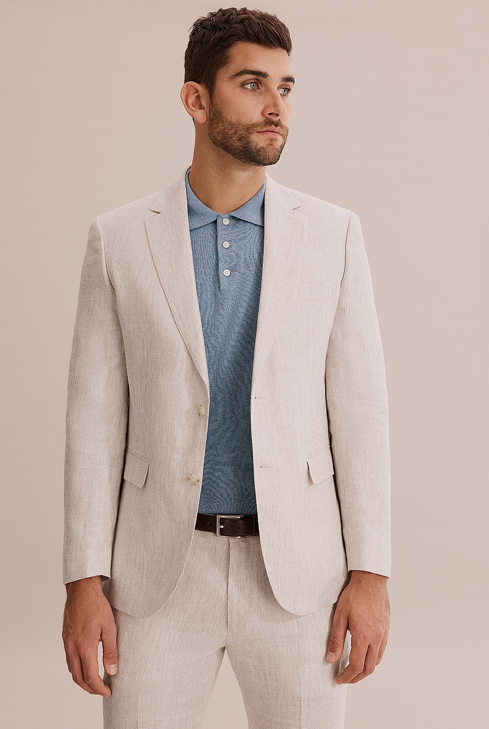 Regular Fit Irish Linen Blazer