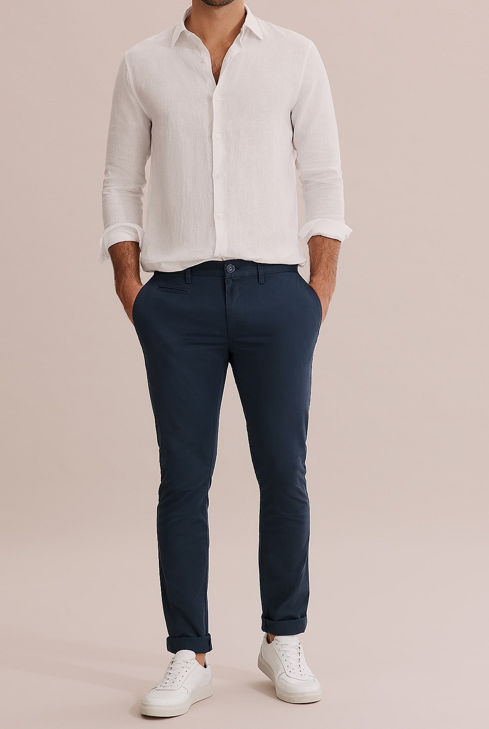 Verified Australian Cotton Slim Fit Stretch Chino