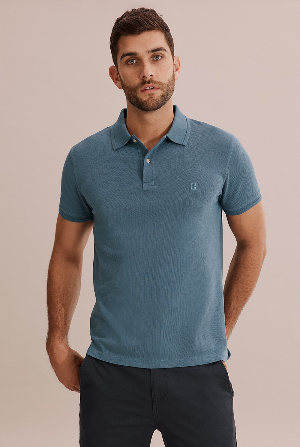 Cotton Pique Polo