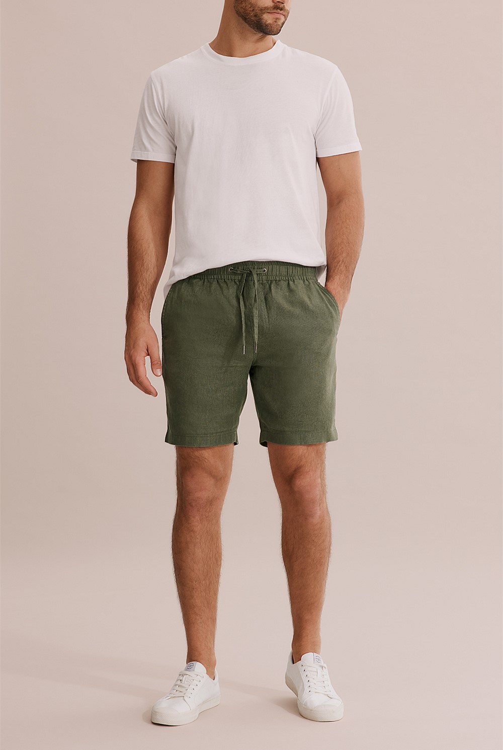 Linen Drawcord Short