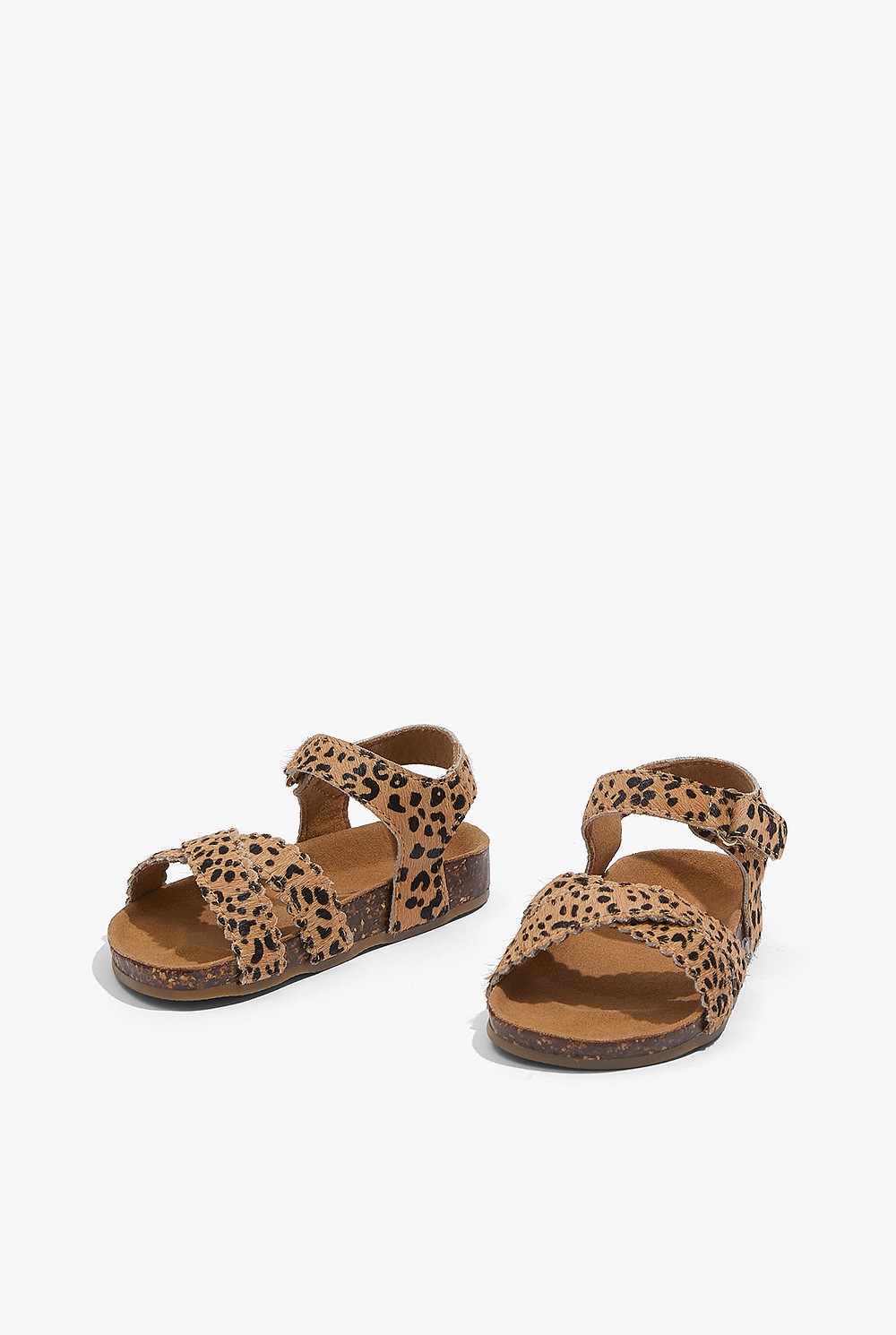 Animal Leather Sandal